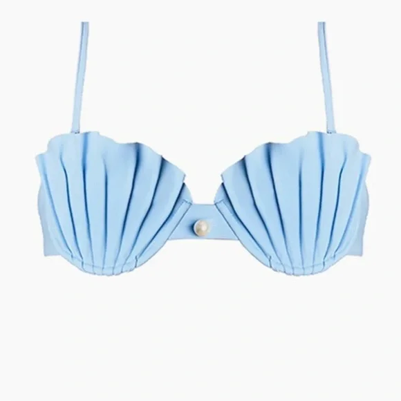 NWT Bahia Maria La Joya Seashell Bikini Set in Periwinkle (Medium) - Picture 4 of 9